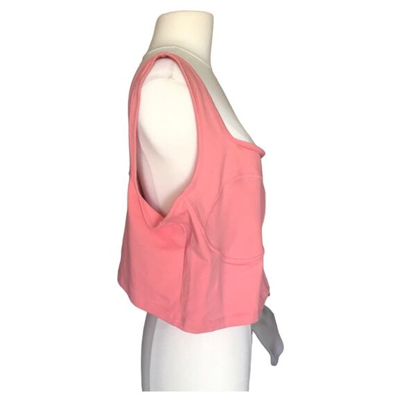Wild Fable NWT Coral Pink Seamed Cropped Cami Tank Top Size 2X - Picture 7 of 15